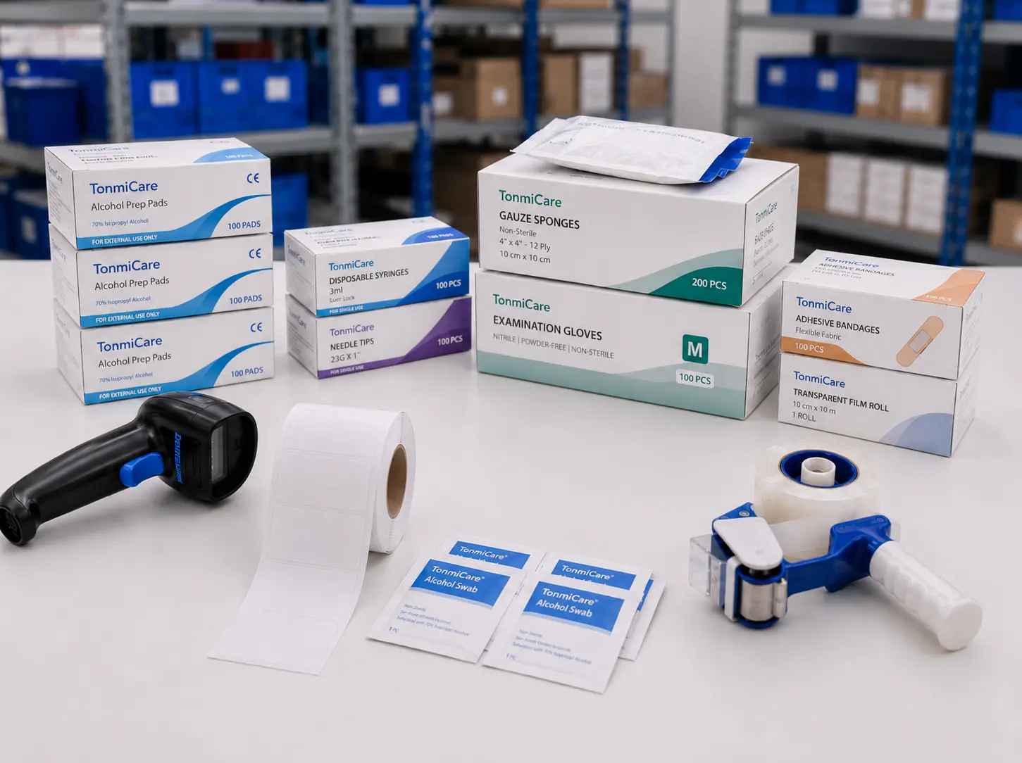 U.S. warehouse-supported fulfillment for medical supplies and healthcare distributors