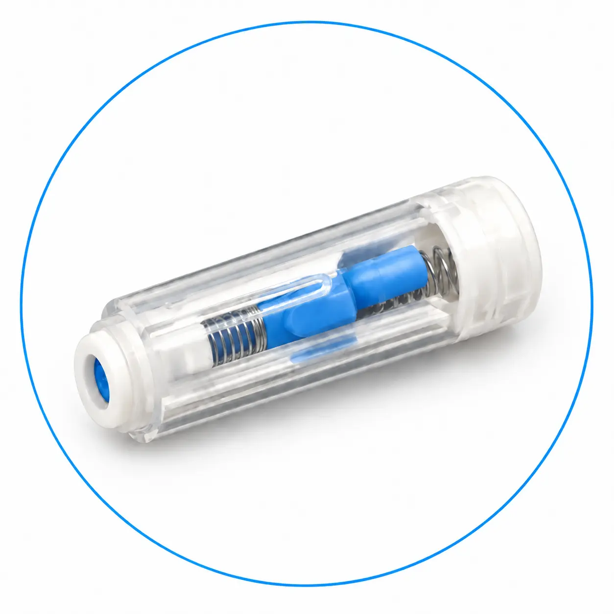 T-Type safety lancet with needle enclosed inside the device body